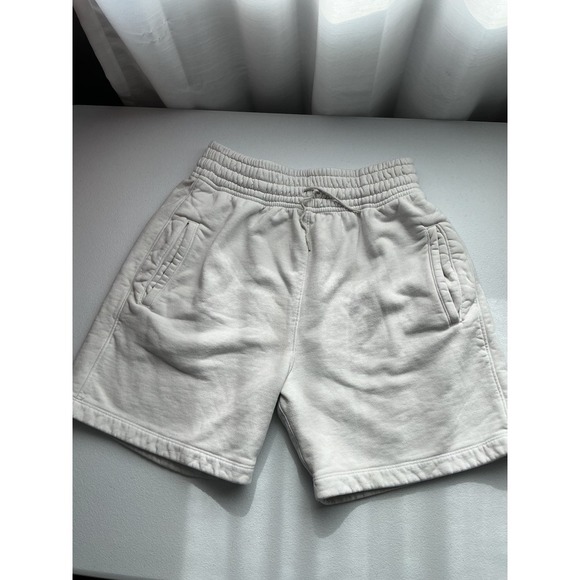 AGOLDE Boxing Fleece Shorts Casual Comfy Lounge Drawstring Waist Womens - Picture 1 of 7